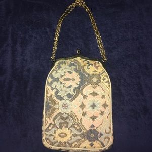 Vintage Tapestry Purse